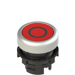 E2 1PL2R329L1 Pizzato Elettrica Красная плоская кнопка с подсветкой с маркировкой