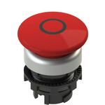 E2 1PU2F349L1 Pizzato Elettrica Красная грибовидная кнопка с пружинным возвратом, с маркировкой