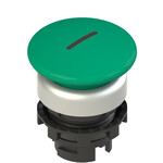 E2 1PU2F449L2 Pizzato Elettrica Зеленая грибовидная кнопка с пружинным возвратом, с маркировкой