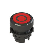 E2 1PU2R321L1 Pizzato Elettrica Красная плоская кнопка с пружинным возвратом, с маркировкой