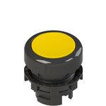 E2 1PU2R5210 Pizzato Elettrica Желтая плоская кнопка с пружинным возвратом