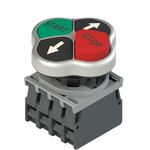 E2 AC-DXBC2001 Pizzato Elettrica Четверная кнопка в сборе с фиксирующим адаптером и контактами