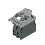 E2 AC-XXBC0021 Pizzato Elettrica Модуль сборный с белым светодиодным держателем, контактным блоком 1НО и фиксирующим адаптером