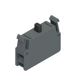 E2 CP01K2S0 Pizzato Elettrica Контактный блок с соединением под пайку, панельным креплением, 1НЗ замедленного действия