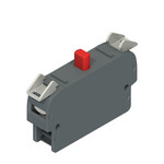 E2 CP02G2V1 Pizzato Elettrica Двойной контактный блок, панельным креплением, 2НЗ замедленного действия