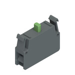 E2 CP10G2S0 Pizzato Elettrica Контактный блок с соединением под пайку, панельным креплением, 1НО замедленного действия