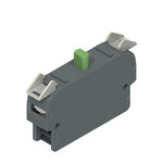 E2 CP20G2V1 Pizzato Elettrica Двойной контактный блок, панельным креплением, 2НО замедленного действия