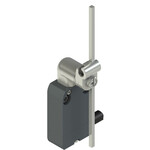 NF G022LB-DN2 Pizzato Elettrica Модульный выключатель со встроенным кабелем с металлическим вращающимся рычагом с регулируемым квадратным нержавеющим стальным стержнем 3x3x125