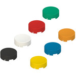 VE LP22SA0 Pizzato Elettrica 7 линз для выпуклой кнопки, без маркировки, цвета: черный, белый, красный, зеленый, желтый, синий, оранжевый