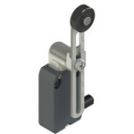 NF B122KP-DN2 Pizzato Elettrica Модульный выключатель со встроенным кабелем с регулируемым по высоте прямым металлическим поворотным рычагом и роликом диам. 20 мм