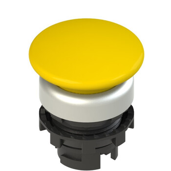 E2 1PL2F5490 Pizzato Elettrica Желтая грибовидная кнопка с подсветкой