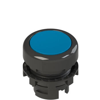 E2 1PL2R6210 Pizzato Elettrica Синяя плоская кнопка с подсветкой