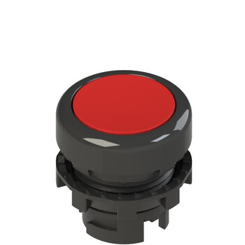 E2 1PU2R3210 Pizzato Elettrica Красная плоская кнопка с пружинным возвратом
