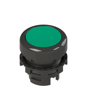 E2 1PU2R4210-T6 Pizzato Elettrica Зеленая плоская кнопка с пружинным возвратом