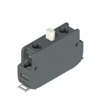 E2 CF11G2V1 Pizzato Elettrica Двойной контактный блок, креплением на основание, 1НО + 1НЗ замедленного действия
