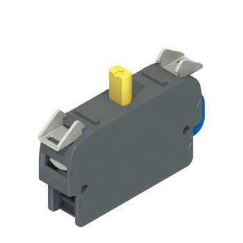 E2 CP01S2V1 Pizzato Elettrica Самоконтролирующийся контактный блок, панельным креплением, 1НЗ замедленного действия