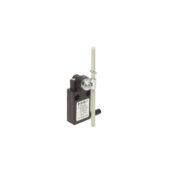 FF 4569-20DN Pizzato Elettrica Позиционный выключатель со встроенным кабелем с регулируемым стекловолоконным стержневым рычагом