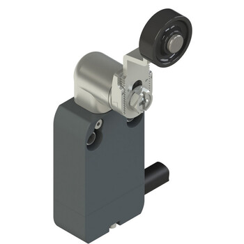 NF G222KH-DN2 Pizzato Elettrica Модульный выключатель со встроенным кабелем с регулируемым металлическим поворотным рычагом и роликом O 20 мм