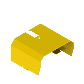 VF KIT81 Pizzato Elettrica Желтая металлическая защита для двойных ножных выключателей для серии PC